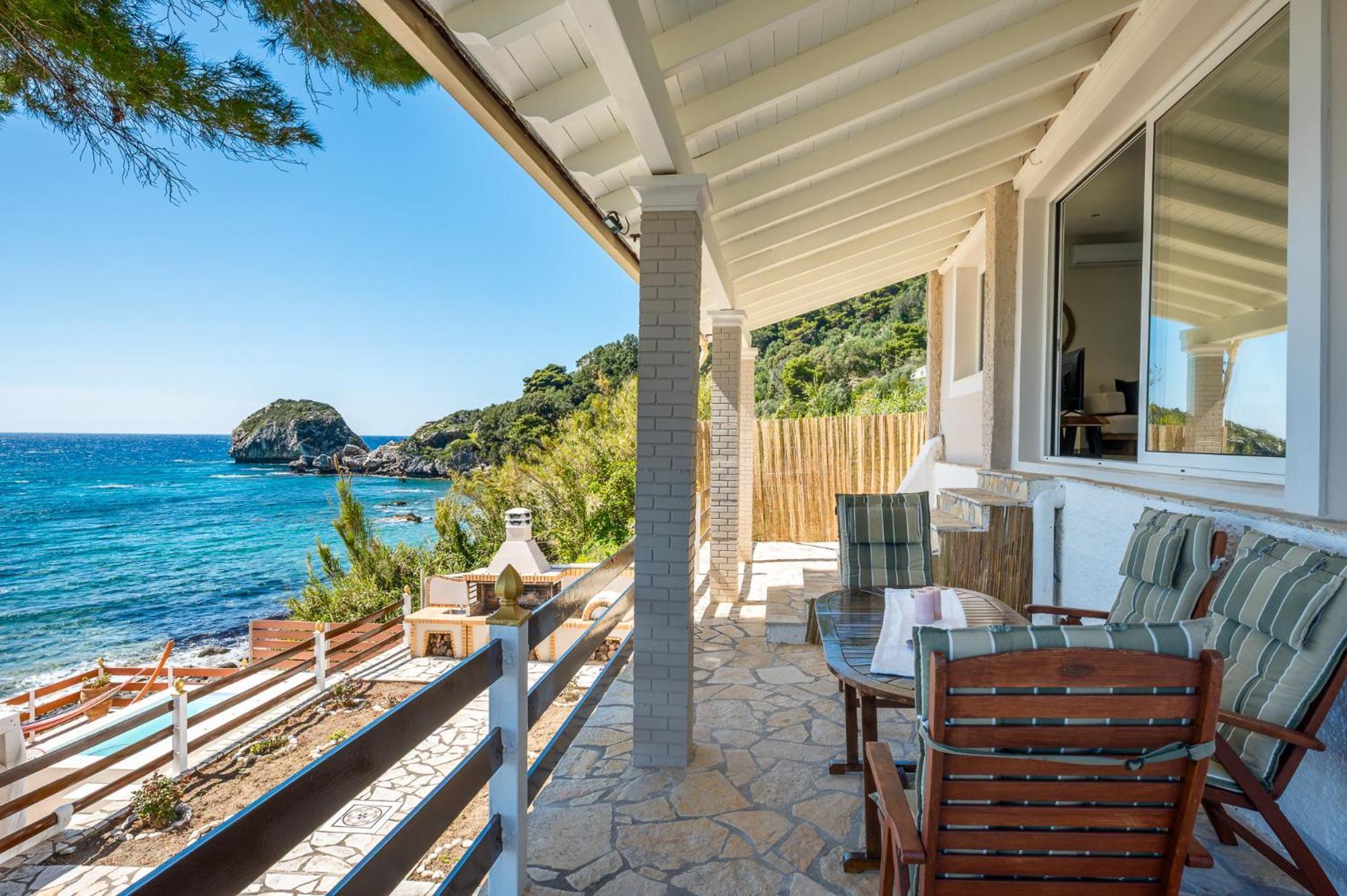 Villa Renata & Villa Filippos With Private Plunge Pool By Konnect Agios Gordios  Exterior foto